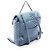 Zaino/Borsa Chanel Chevron V-stitch Blu - vista 2
