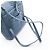 Zaino/Borsa Chanel Chevron V-stitch Blu - vista 9