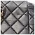 Chanel Matelassé Rucksack/Handtasche aus schwarzem Leder - Ansicht 8