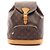 Louis Vuitton Montsouris MM Monogram Rucksack Braun Monogramm