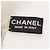 Stola in seta Chanel Coco Mark Logo Marrone Nero Crudo - vista 2