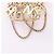 Spilla Chanel Coco Mark Motivo Gabbia per Uccelli D'oro - vista 7