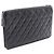 Timeless Bolsa de mão clutch Chanel Matelassé Second Bag Preto - vista 2