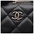 Borsa a tracolla Chanel Matelassé Black Nero - vista 10