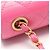 Borsa a tracolla Chanel Matelassé Small Flap Rosa - vista 8