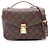 Louis Vuitton Pochette Metis MM Monogram Handtasche Braun Monogramm