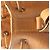 Borsa a tracolla Louis Vuitton Noe Beige - vista 5