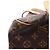 Bolso de hombro horizontal Louis Vuitton Batignolles Castaño Monograma - vista 10
