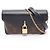 Louis Vuitton Padlock On-Strap Schultertasche Braun Schwarz Monogramm