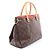Borsa a mano 2 in 1 Louis Vuitton Pallas Monogram Cerise Marrone Rosso Fuschia Monogramma - vista 2