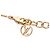 Colar Petit Louis Vuitton com strass Dourado - vista 5