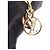 Colar Petit Louis Vuitton com strass Dourado - vista 6