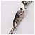 Louis Vuitton Collier Charms Monogram Eclipse Necklace Preto Prata - vista 5