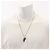 Louis Vuitton Collier Charms Monogram Eclipse Necklace Preto Prata - vista 7