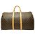 Louis Vuitton Monogram Keepall Bandoulière 55 Braun