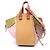 Bolsa de Mão 2-Way Loewe Hammock Small Multicor Bege