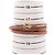 Brazalete Loewe Anagram Twist Castaño - vista 4