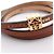 Brazalete Loewe Anagram Twist Castaño - vista 6