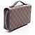 Portafoglio lungo Zippy XL Damier Ebene Louis Vuitton Marrone - vista 2