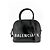 Balenciaga Logo Ville Leather Small Nero - vista 2