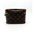 Louis Vuitton Nice Vanity Case Monogram Canvas Mini Castaño - vista 2