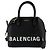 Balenciaga Logo Ville Leather Medium Nero