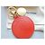 Louis Vuitton Portachiavi in pelle rossa Charm da borsa Rosso - vista 2