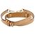 Correa de hombro ajustable de cuero Louis Vuitton 30mm Beige - vista 3