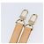 Correa de hombro ajustable de cuero Louis Vuitton 30mm Beige - vista 6