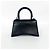 Balenciaga Hourglass Top Handle Leather with Crystals XS Nero - vista 2