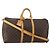 Louis Vuitton Keepall Bandouliere Monogram Canvas 55 Marron