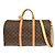 Louis Vuitton Keepall Bandouliere Monogram Canvas 55 Marron