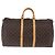 Louis Vuitton Keepall Bandouliere Monogram Canvas 55 Marrone - vista 5