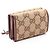 Portafoglio tri-fold Neo Classic Gucci x Balenciaga The Hacker Project Marrone Beige - vista 2