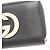 Cartera larga de cuero negro/ivory Gucci Crudo - vista 6