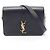 Autre Marque Borsa a tracolla in pelle nera Yves Saint Laurent Paris Universite Nero