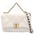 Borsa a Spalla Matelassé Chanel 19 Dixneuf Bianco