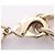Chanel D22C Coco Mark Padlock Motif Double Choker Negro Blanco Dorado - vista 4