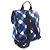 Chanel Airline Rucksack/Handtasche Schwarz Weiß Blau - Ansicht 2