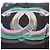Stola Chanel Coco Mark in seta e cashmere Nero Multicolore - vista 2