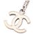 Colar Coco Mark da Chanel Branco Dourado