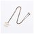 Colar Coco Mark da Chanel Branco Dourado - vista 2
