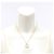 Colar Coco Mark da Chanel Branco Dourado - vista 4