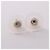 Chanel Coco Mark vergoldete Stecker-Ohrringe Golden - Ansicht 5
