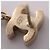 Chanel Coco Mark vergoldete Stecker-Ohrringe Golden - Ansicht 7