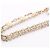 Pulseira Charm Coco Mark da Chanel Rosa Branco Dourado - vista 6