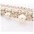 Pulseira Charm Coco Mark da Chanel Rosa Branco Dourado - vista 7