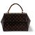 Cluny Top Handle Tasche aus Monogramm-Canvas MM Louis Vuitton Braun