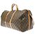 Louis Vuitton Keepall Bandoulière Monogram 55 Marron - vue 4