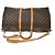Louis Vuitton Keepall Bandoulière Monogram 55 Marron - vue 5